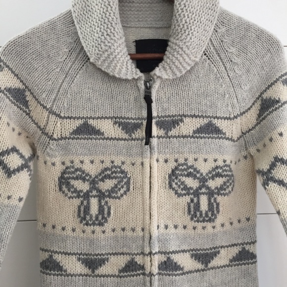 π SOLD! ARITZIA | TNA Lambswool Cardigan Sweater - Picture 2 of 8